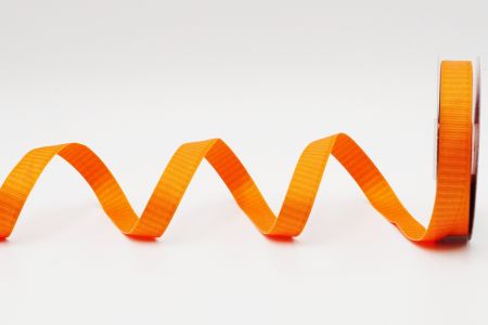 Ripsband mit doppeldünnen Streifen_Orange